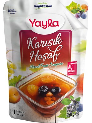 Yayla Yemek Hazır Karışık Hoşaf 250 gr