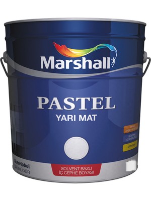 Marshall Pastel Yarı Mat Sentetik Boya (Ahşap & Metal) 2.5lt Meteor