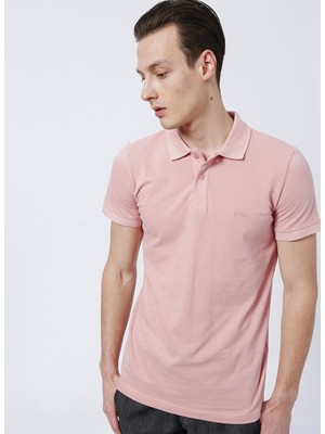 Lee Cooper Pike Pembe Erkek Polo T-Shirt 222 Lcm 242057 Twıns Pembe