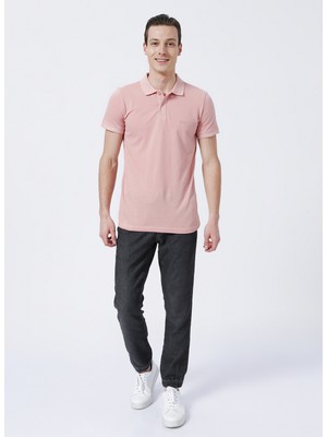 Lee Cooper Pike Pembe Erkek Polo T-Shirt 222 Lcm 242057 Twıns Pembe