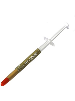 Aogo Tek Kullanımlık Gold Termal Macun Altın Alaşımlı Isı Iletken Pasta 3.2W/M-K 0.082 Santigrat-In²/w