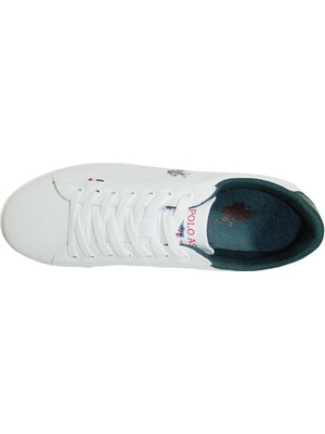 U.S. Polo Assn. Beyaz Lacivert Sneakers Spor Ayakkabı