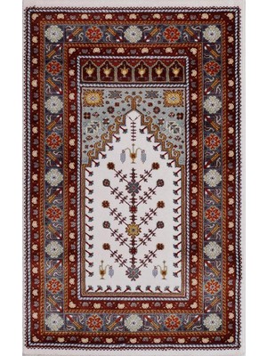 Gümüşsuyu Semerkand 13328 Halı Seccade 80x120 Cm Krem
