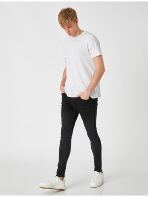 Koton Super Skinny Fit Kot Pantolon - Justin Jean