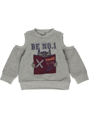 Panço Kız Bebek Sweatshirt 2221GB08065