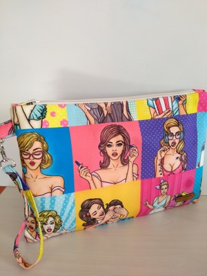 ModaZey Popart Clutch Çanta