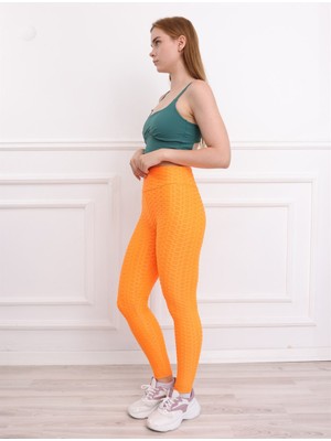 BMD Lussa Yoga Tights - Turuncu