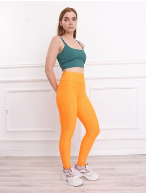 BMD Lussa Yoga Tights - Turuncu