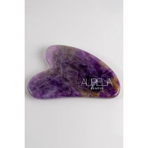 Aurelia Amethyst Gua Sha Crystal -  Heart -  Gua Sha Taşı - Ametist