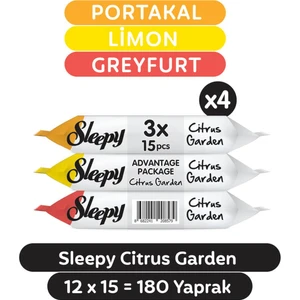 Citrus Garden Cep Mendili 12X15 (180 Yaprak)