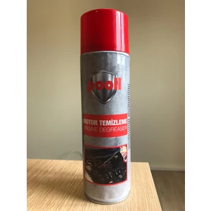 POOLL Motor Temizleme Spreyi 500 Ml Basınçlı ve Susuz Temizleme Yapar