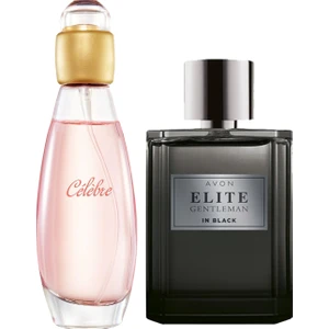 Elite Gentleman In Black Erkek Parfüm ve Celebre Kadın Parfüm Paketi 125 ml