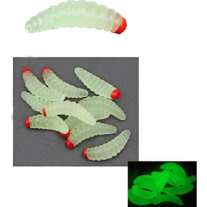 Sea Horse Worm 2 cm Glow-Red Head 10 Pcs