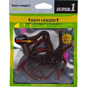 Sea Horse Solucan Red Large 10 Pcs