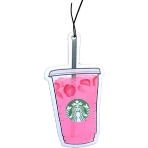 Pembe Starbucks Oto Kokusu