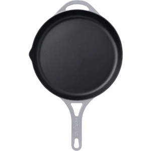 Pot Art Gri Düz Döküm Tava 28 cm