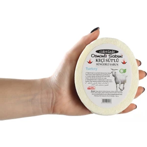 Keçi Sütlü Banyo Süngerli Sabun