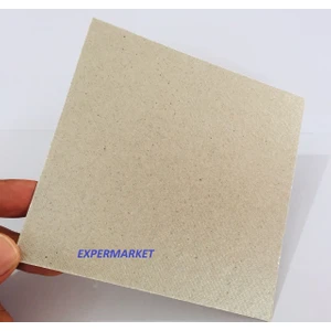 Universal Mikrodalga Fırın Yansıtıcı Mika Levha Plaka Amyant - 1 Adet 13x13cm