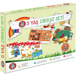 Çocuk Akademi 5 Yaş Dikkat Seti