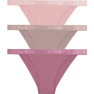 3 Lü Pamuklu Slip Külot