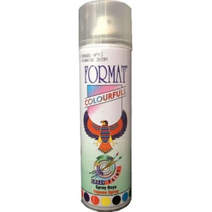 Format Sprey Boya [selülozik] 230 ml Mat Siyah
