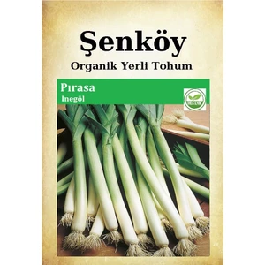 Yerli Inegöl Pırasa Tohumu Doğal Ata Beyaz Uzun Bacak Pırasa Tohumu Pakette 10 gr 2750 Tohum