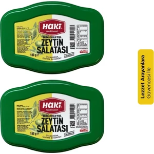 Soslu Yeşil Zeytin Salatası 2'li Avantaj Paketi