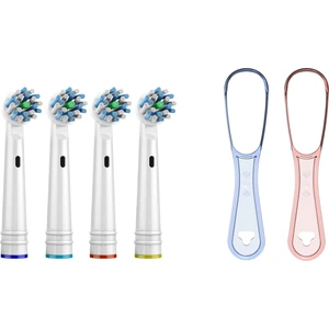 Oral B Uyumlu Diş Fırçası Yedek Başlığı Ve Dil Temizleme Aparatı