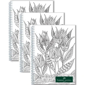 A4 Spiralli Pp Kapak Style 80 Yaprak Kareli Defter 3 Adet