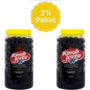 Kınalı Kuzu TUZSUZ KURU SELE ZEYTİN 1kgx2 ADET