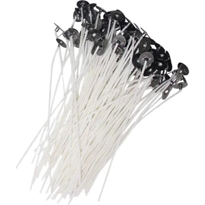 Mum Fitili Hazır Kopçalı 12 cm 50'li