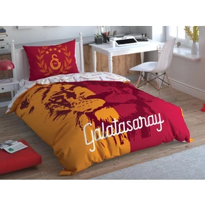 Galatasaray Aslan Logo Tek Kişilik Lisanslı Nevresim Takımı