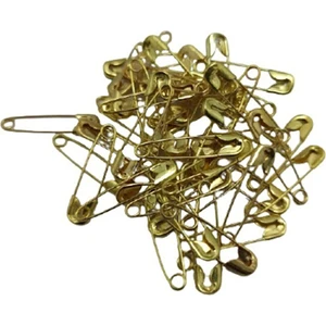 Kalite Hanem Çengel Iğne - 250 Adet - Sarı Çengelli Iğne 2 cm