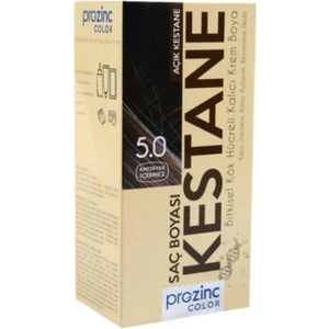 Color 5.0 Açık Kestane - Amonyaksız Bitkisel Kalıcı Saç Boyası