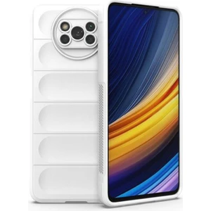 Xiaomi Poco X3 Nfc Miami Serisi Darbeye Dayanıklı Silikon Kılıf - Beyaz