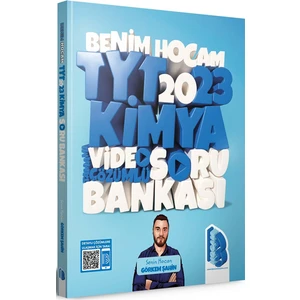 Benim Hocam Yayınları TYT 2023 Kimya Tamamı Video Çözümlü Soru Bankası 