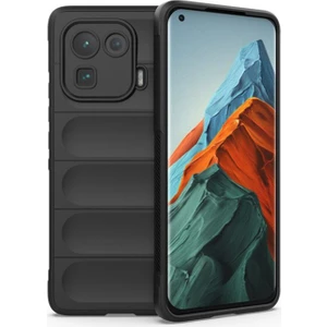 Xiaomi Mi 11 Pro Miami Serisi Darbeye Dayanıklı Silikon Kılıf - Siyah