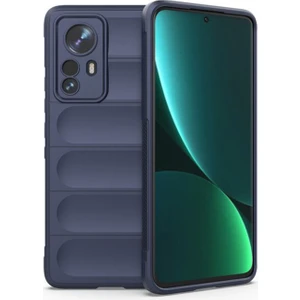 Xiaomi Mi 12 Miami Serisi Darbeye Dayanıklı Silikon Kılıf - Lacivert
