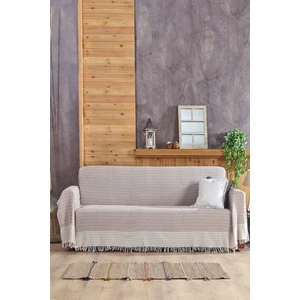 Zigzag Desenli 3m Çekyat Kollarını Örten Battal Boy Koltuk Örtüsü 170 x 300