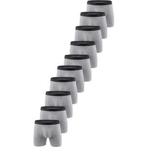 Erkek 10'lu Paket Likralı Pamuklu Boxer