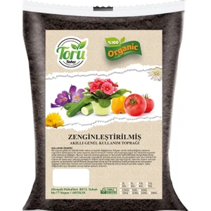 Toru Bahçe Akıllı Toprak Torf 50 Lt Süper Karışım