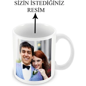 Anı Fotoğrafçılık Kişiye Özel Resimli Sihirli Kupa Bardak