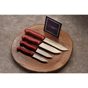 Kurbanlık Bıçak Seti -Kesim ve Et Doğrama Bıçağı-Kurban Bıçağı 4lü Set