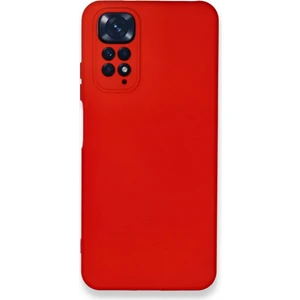 Xiaomi Redmi Note 11 Kılıf Lansman Içi Kadife Nano Silikon