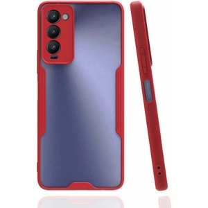 Tecno Camon 18T Kılıf Mat Kamera Korumalı Silikon