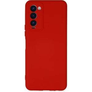 Tecno Camon 18 Kılıf Lansman Içi Kadife Kamera Korumalı Silikon