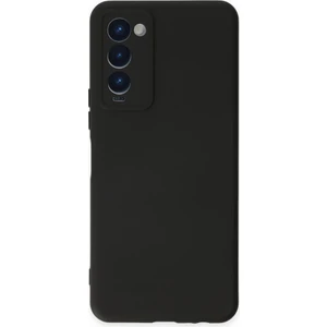 Tecno Camon 18 Kılıf Lansman Içi Kadife Kamera Korumalı Silikon
