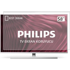 Best Ekran Philips 58PUS8505 Tv Ekran Koruyucu - Philips 58" Inç 146 cm Ekran Koruyucu