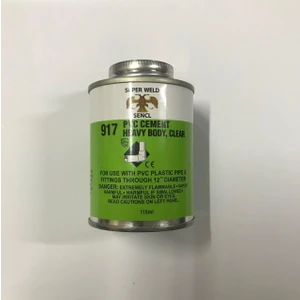 Weld 917 Pvc Boru Yapıştırıcı 125GR Teneke Kutu