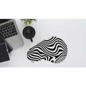 Active Team - MP006 - Jel Yapışkanlı Zebra Mousepad | Yumuşak, Şeffaf, Şık, Desenli, Konfor, Ofis ve Ev için